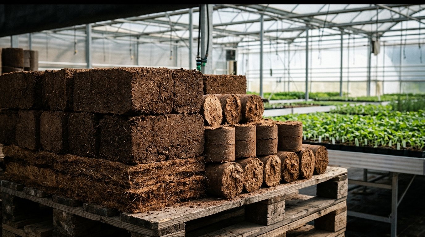 Coco peat blocks